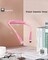 Glocusent LED Neck Reading Light, Book Light for Reading in Bed, 3 Colors, 6 Brightness Levels, Bendable Arms, Rechargeable, Long Lasting, Perfect for Reading, Knitting, Camping, Repairing